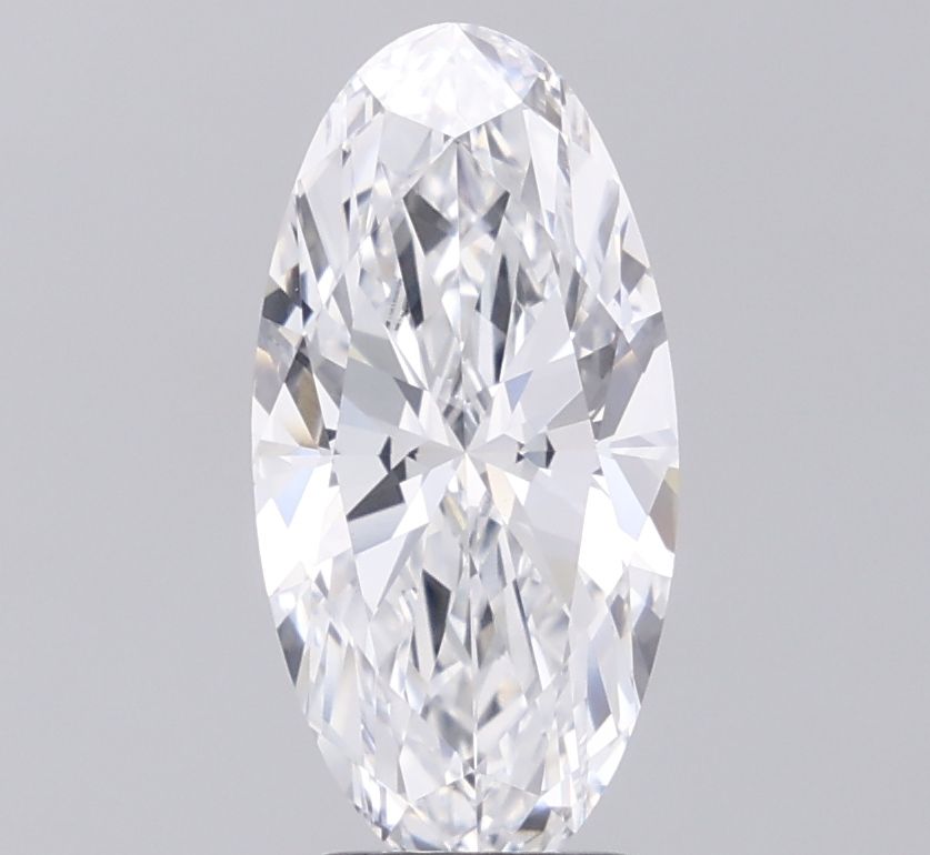 3.00 ct. oval Lab Grown Diamond front image