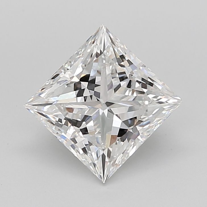 2.90 ct. princess Lab Grown Diamond front image