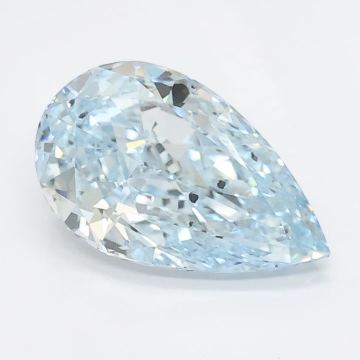 1.06 CT Fancy Vivid Blue PEAR