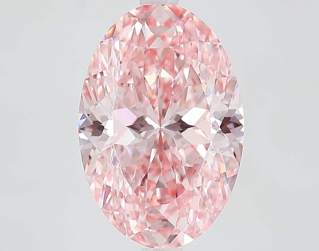 5.04 ct. oval Lab Grown Diamond front image