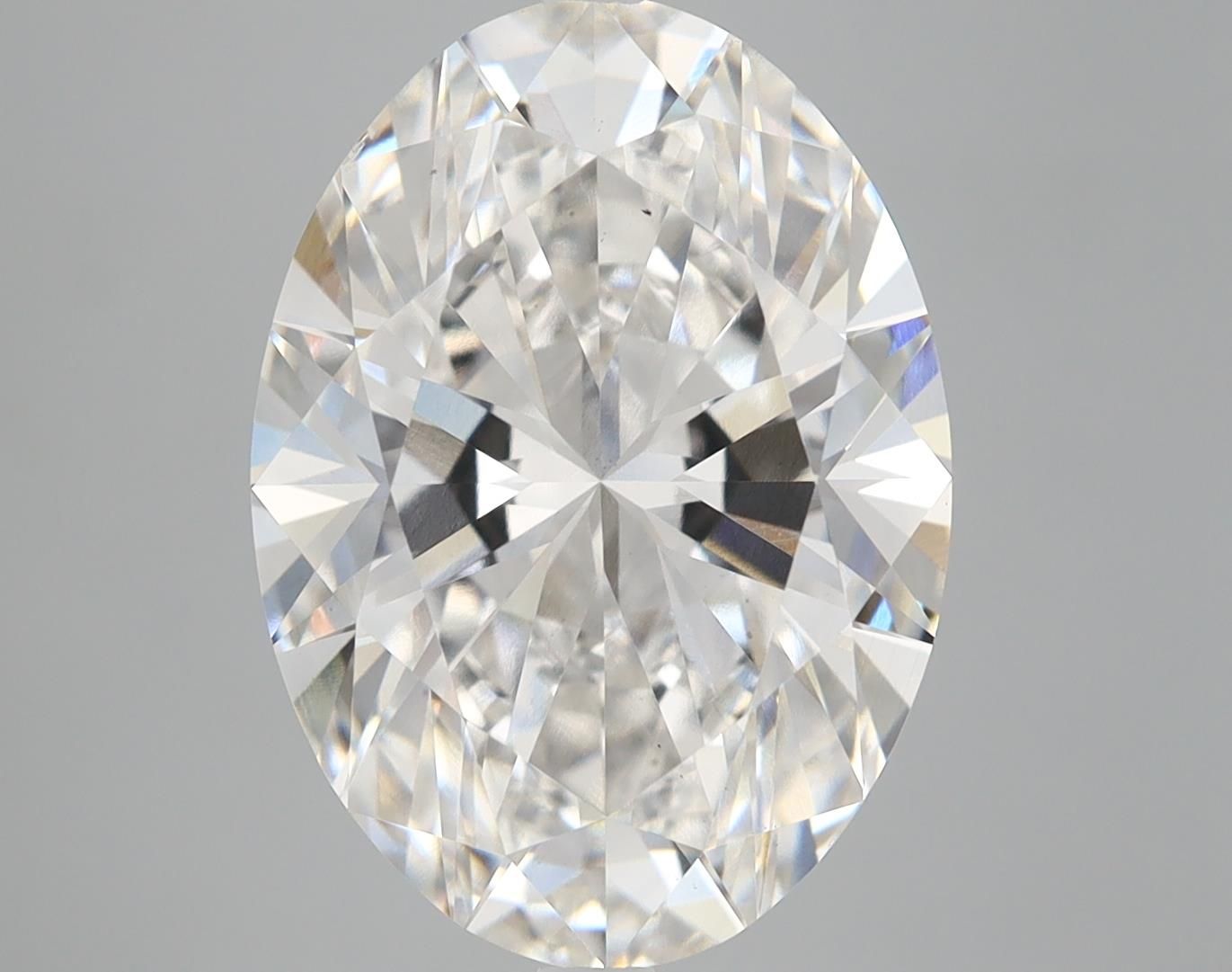7.06 ct. oval Lab Grown Diamond front image