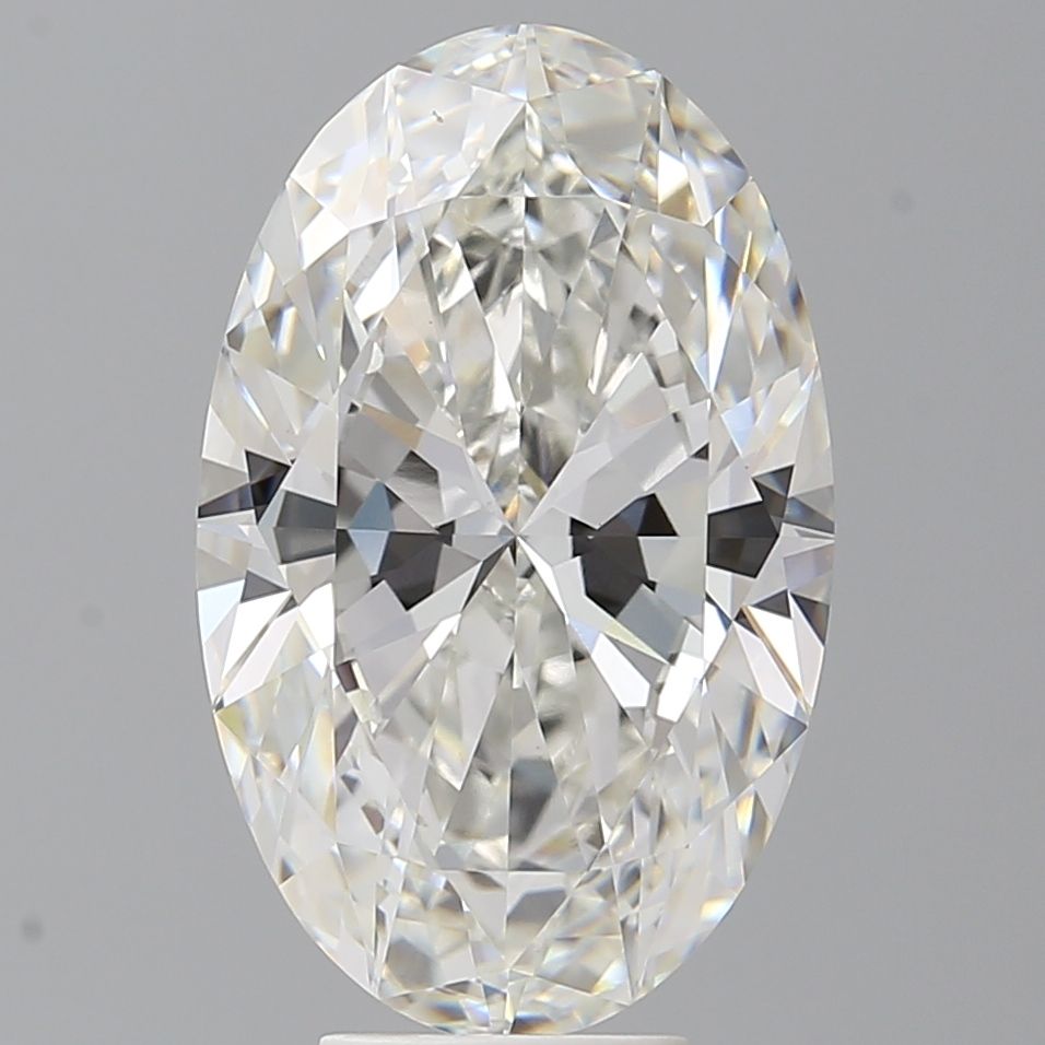 6.57 ct. oval Lab Grown Diamond front image