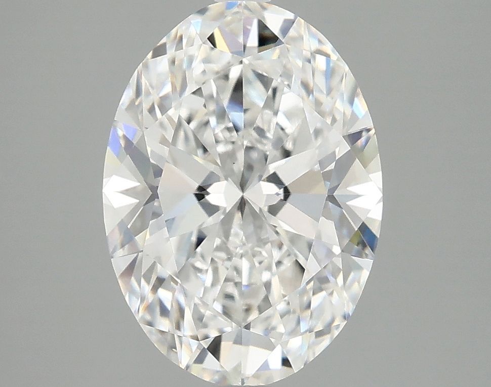 2.93 ct. oval Lab Grown Diamond front image