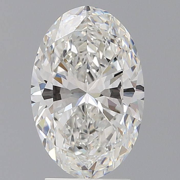 3.04 ct. oval Lab Grown Diamond front image