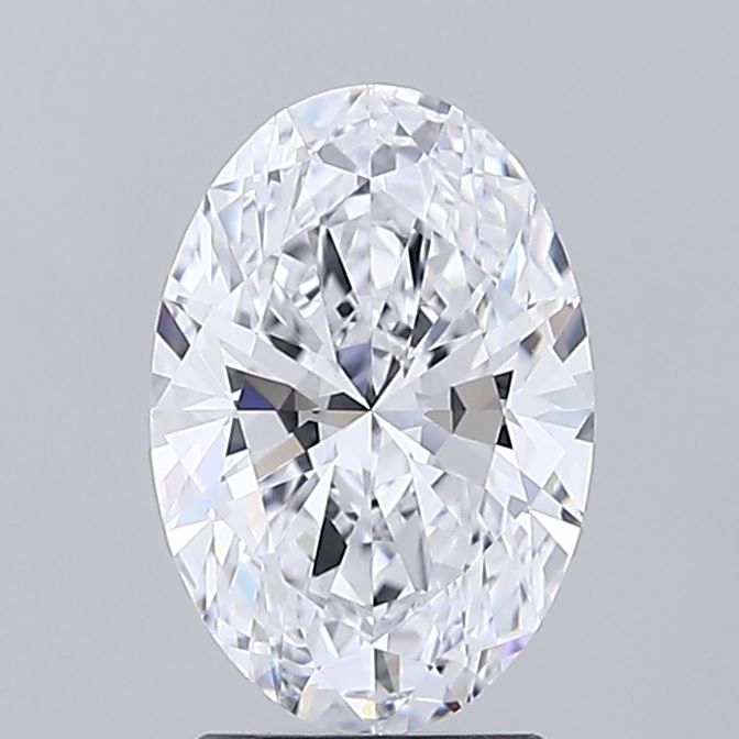 2.09 ct. oval Lab Grown Diamond front image