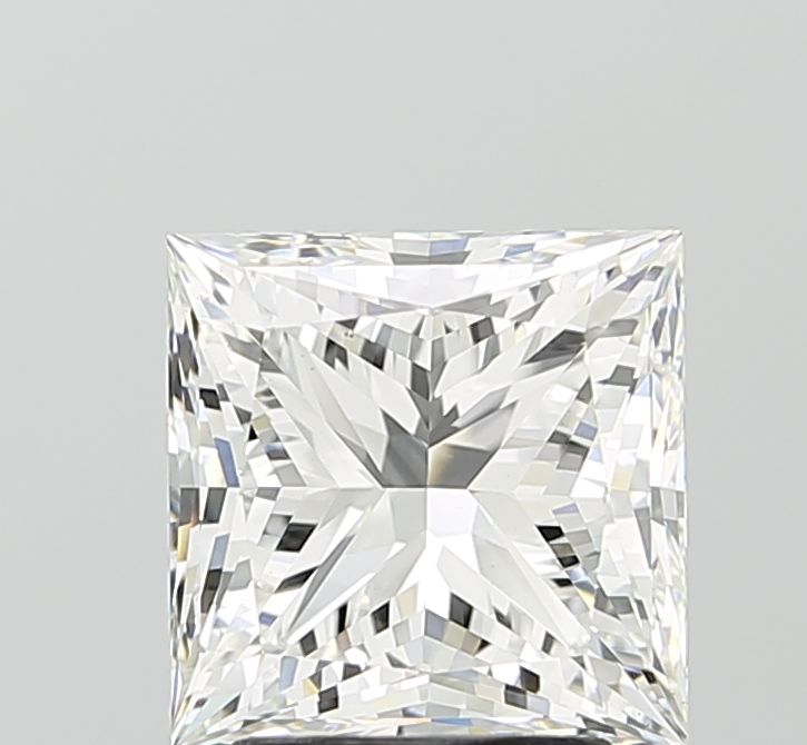 3.27 ct. princess Lab Grown Diamond front image