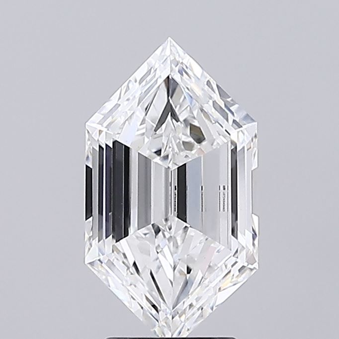 2.74 ct lab-grown Hexagonal Diamond