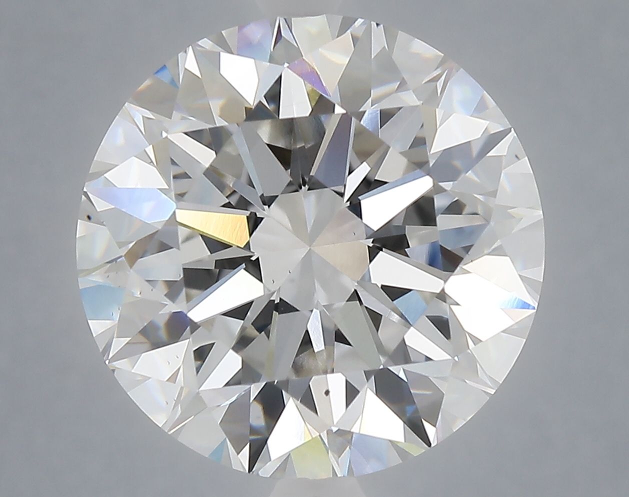 10.06 carat f VS2 EX Cut IGI round diamond