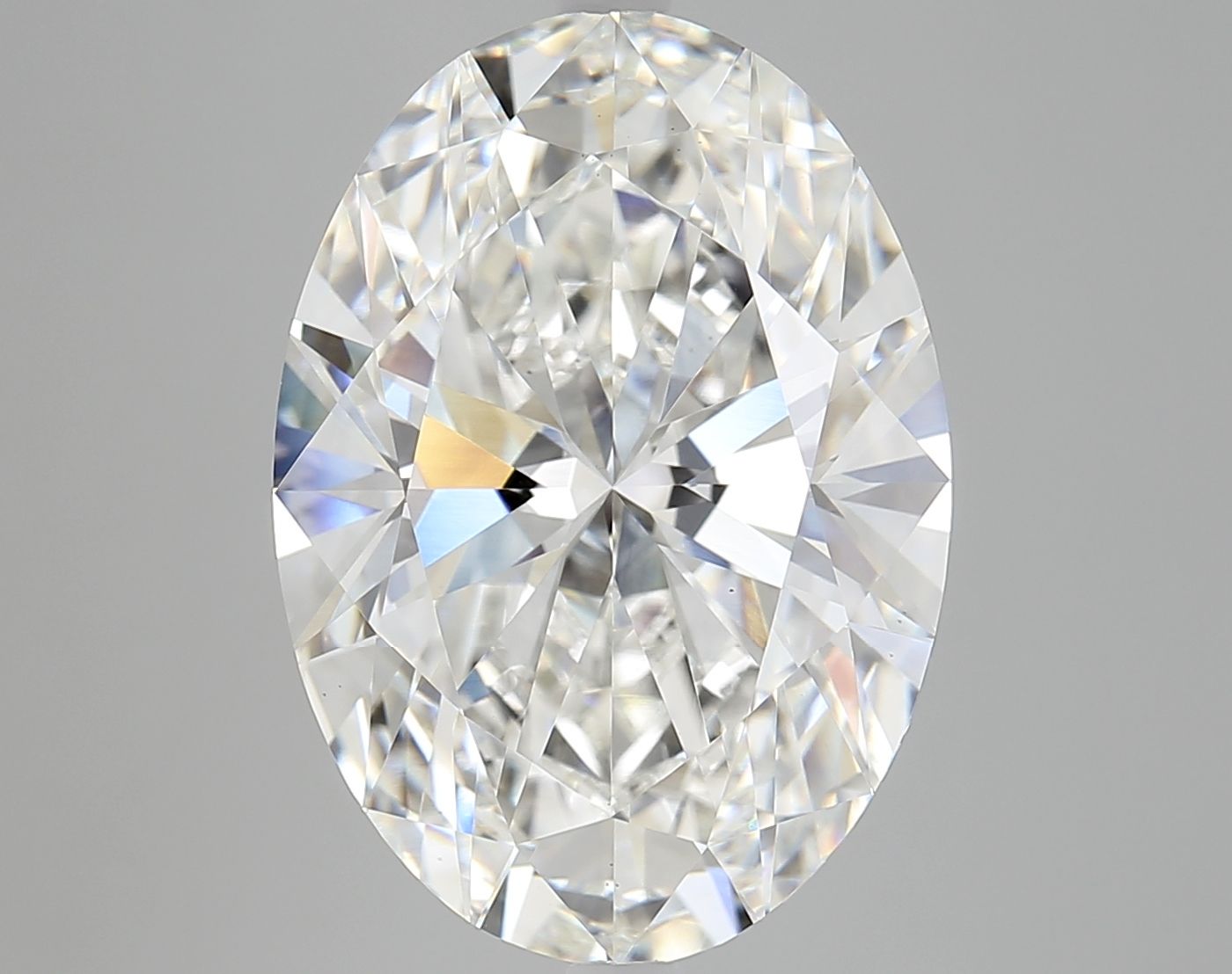 9.00 ct. oval Lab Grown Diamond front image