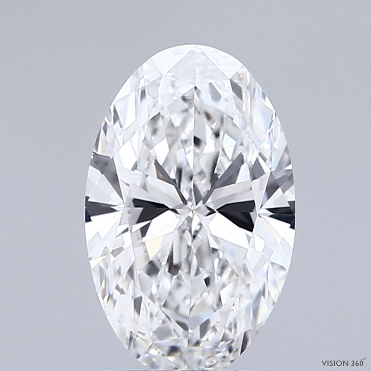 1.51 ct. oval Lab Grown Diamond front image