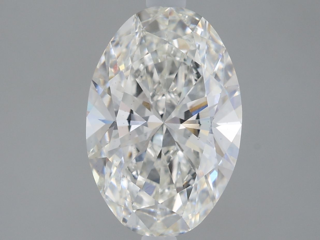 2.01 ct. oval Lab Grown Diamond front image