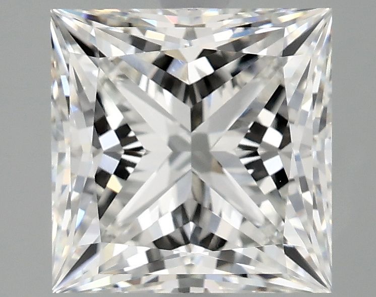 3.03 ct. princess Lab Grown Diamond front image