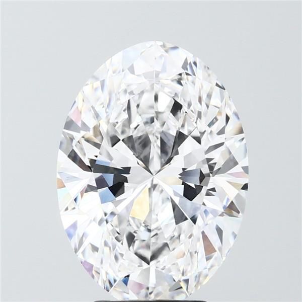 5.08 ct. oval Lab Grown Diamond front image