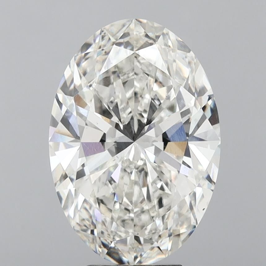 8.25 ct. oval Lab Grown Diamond front image