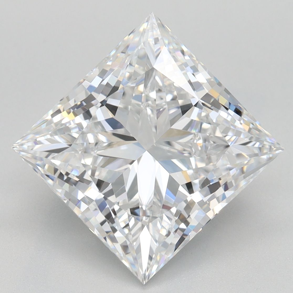 4.18 ct. princess Lab Grown Diamond front image