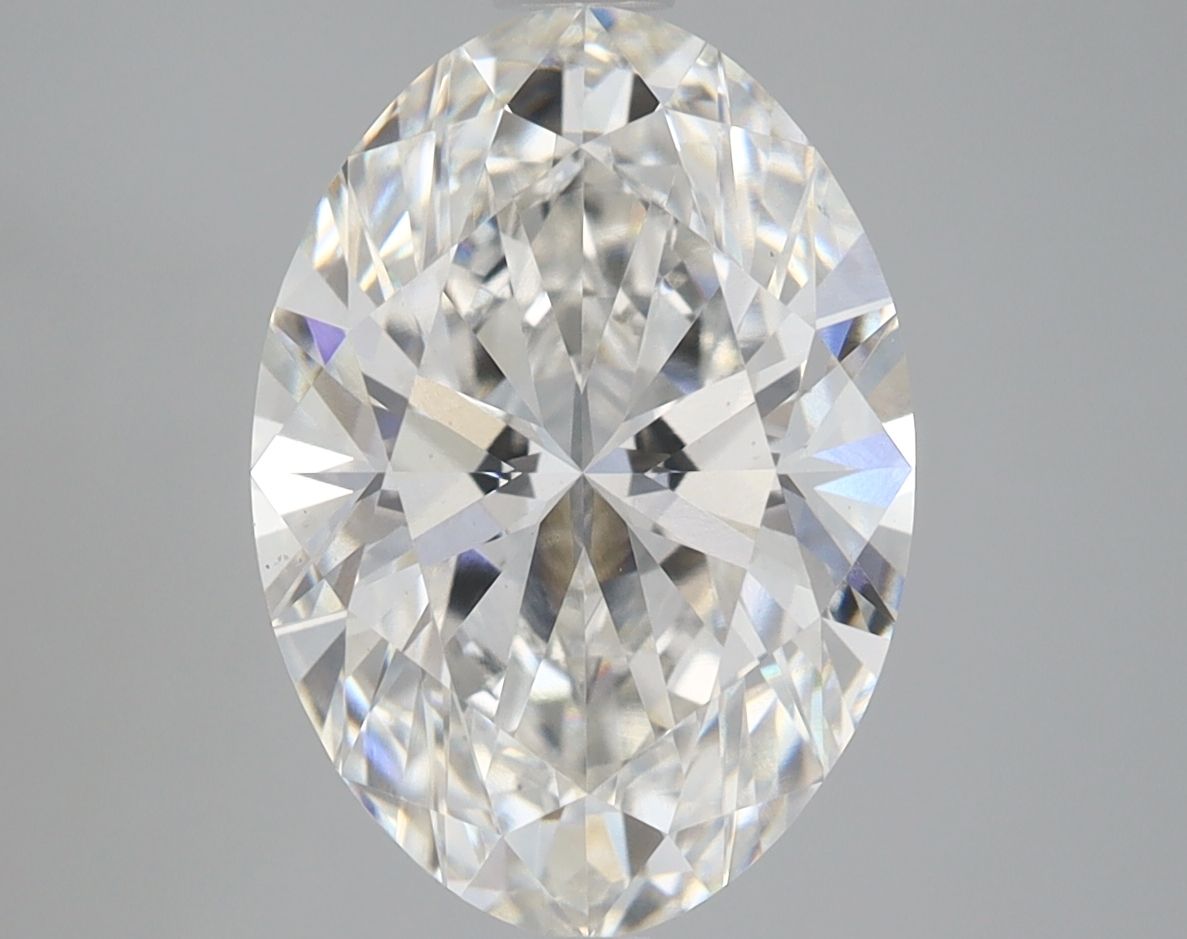 4.28 ct. oval Lab Grown Diamond front image