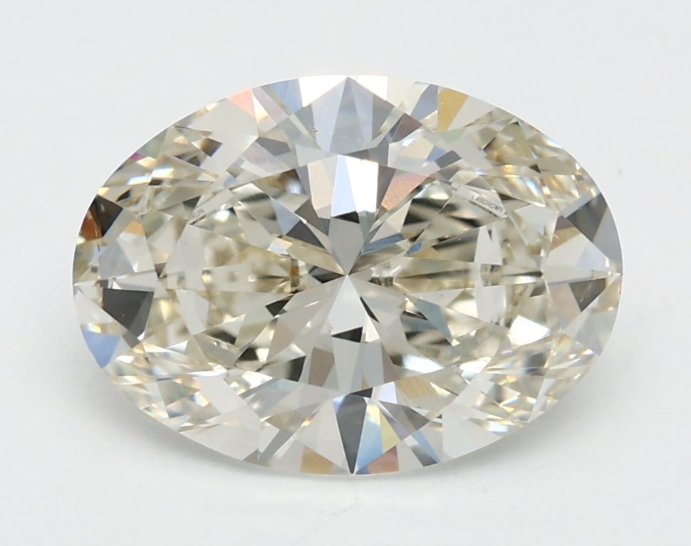 2.01 ct. oval Lab Grown Diamond front image