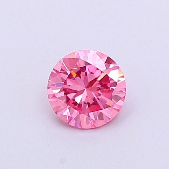 0.34 CT Fancy Vivid Pink ROUND