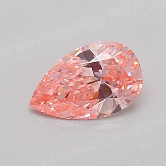 0.2 CT Fancy Vivid Pink PEAR