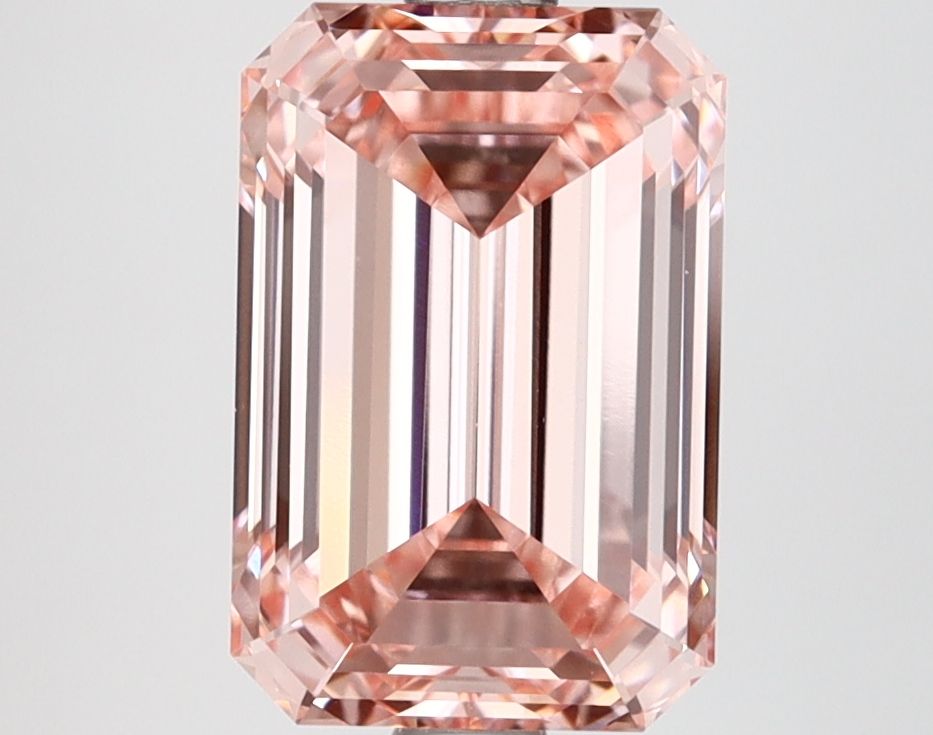 3.01 ct. emerald Lab Grown Diamond front image
