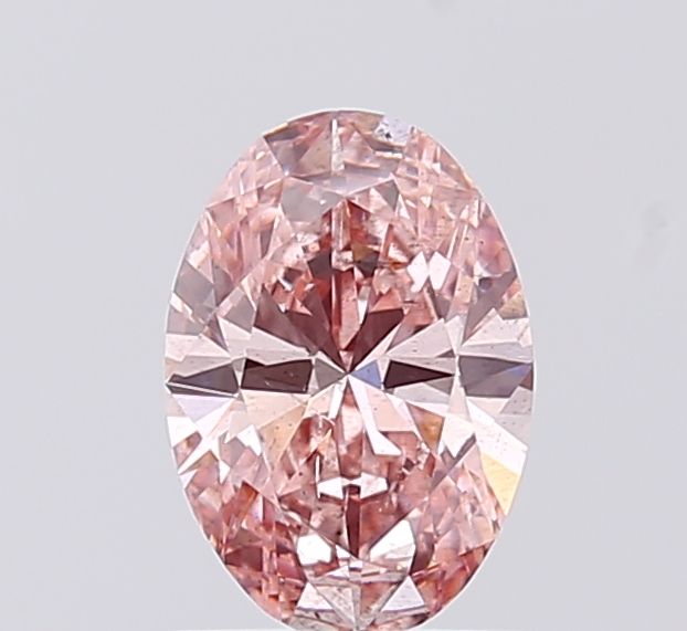1.01 CT Fancy Vivid Pink OVAL