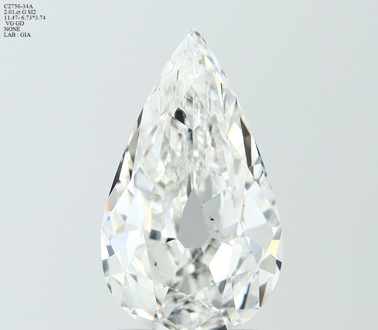 2.01 ct Old miner Diamond