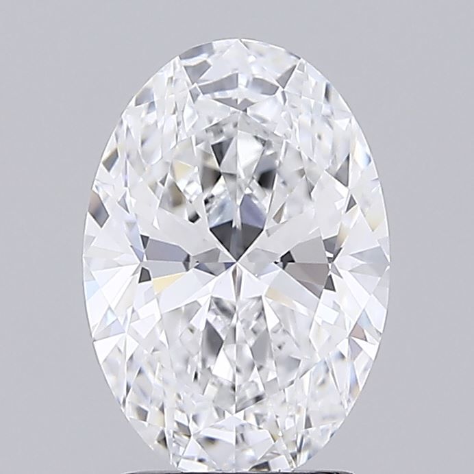2.01 ct. oval Lab Grown Diamond front image