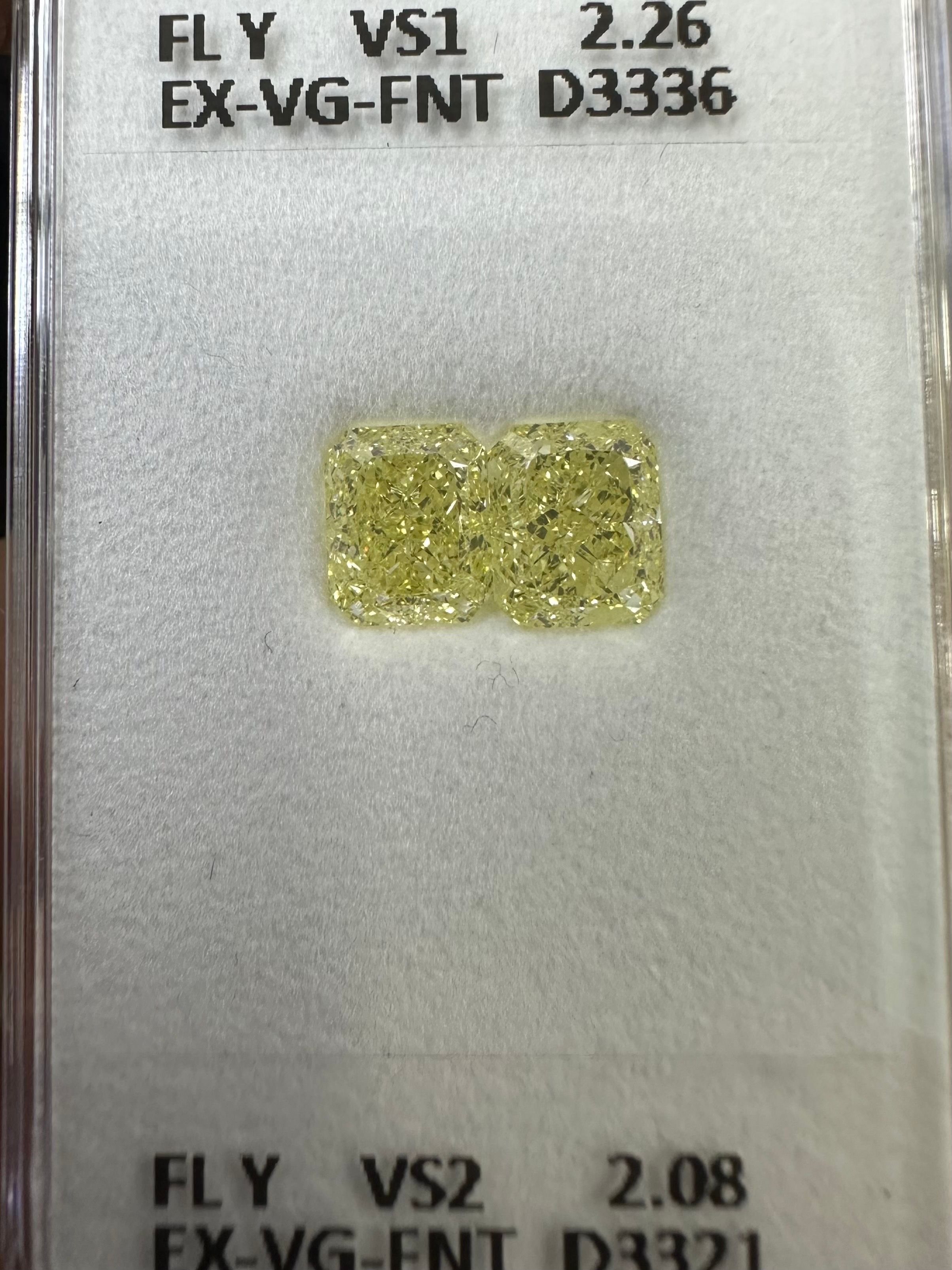 2.08 ct Radiant diamond