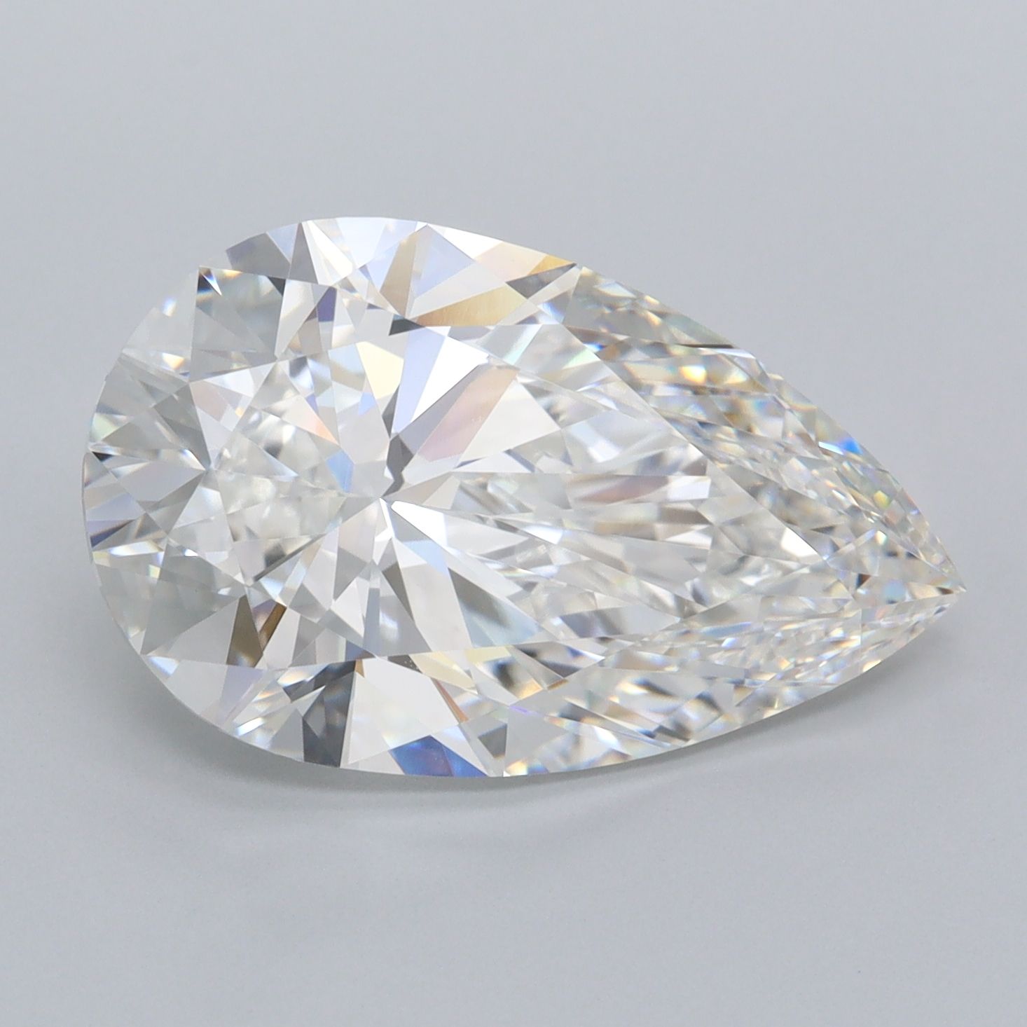 7.04 ct. pear Lab Grown Diamond front image
