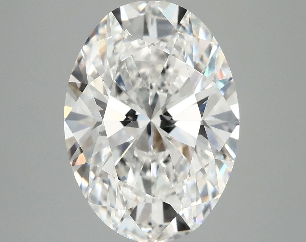 4.10 ct. oval Lab Grown Diamond front image