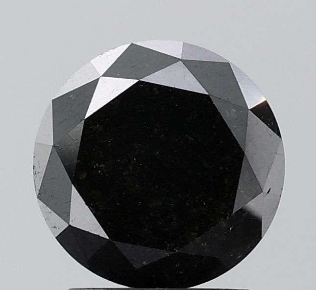 Diament 2.42 ct Fancy Black/VS2