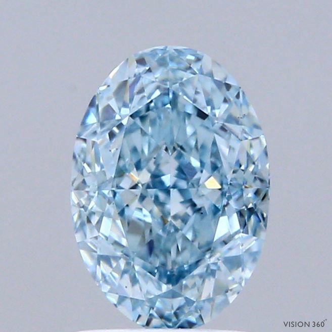 1.63 ct. oval Lab Grown Diamond front image