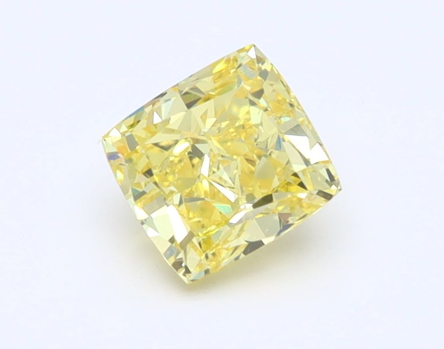 Diament 0.78 ct Fancy Vivid Yellow/VS2