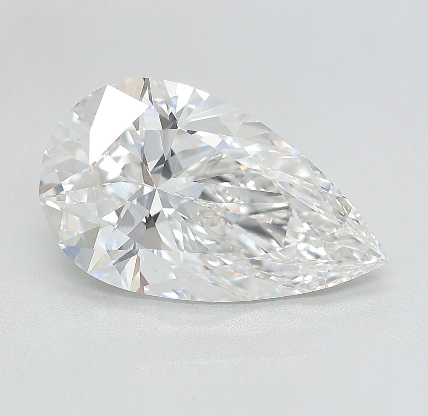 5.83 ct. pear Lab Grown Diamond front image