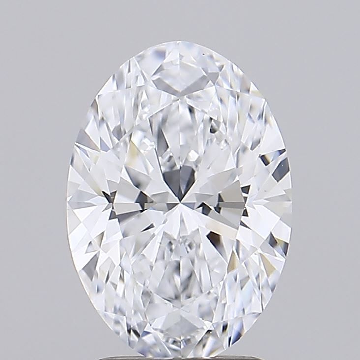 1.57 ct. oval Lab Grown Diamond front image