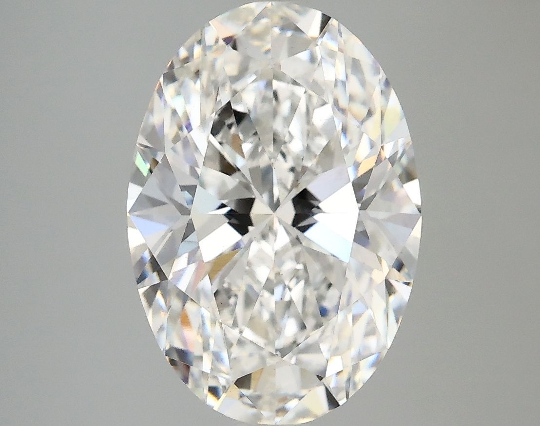 4.08 ct. oval Lab Grown Diamond front image