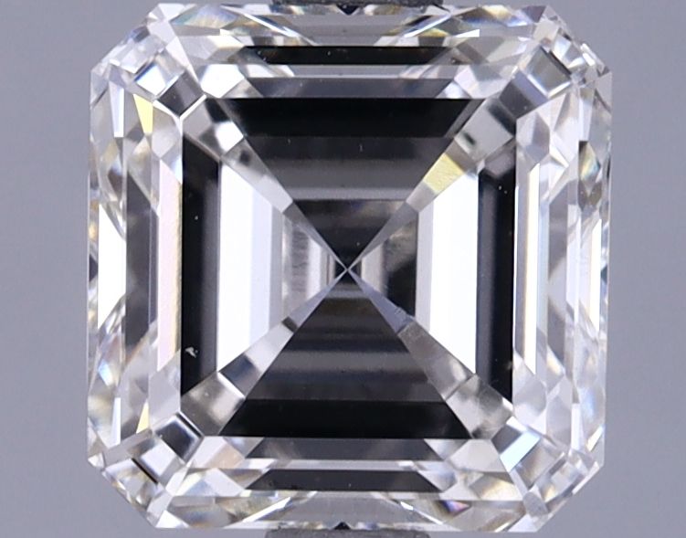 1.74 ct Square Emerald diamond