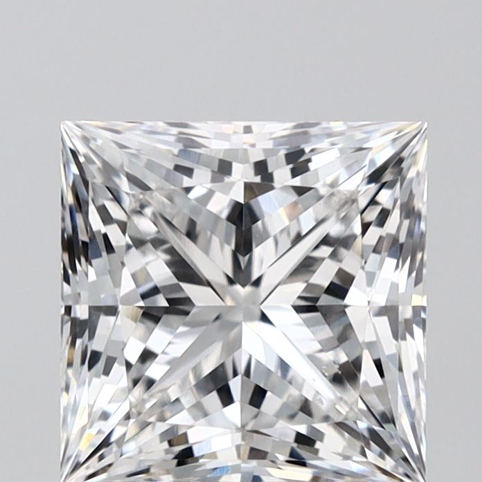 1.56 ct. princess Lab Grown Diamond front image