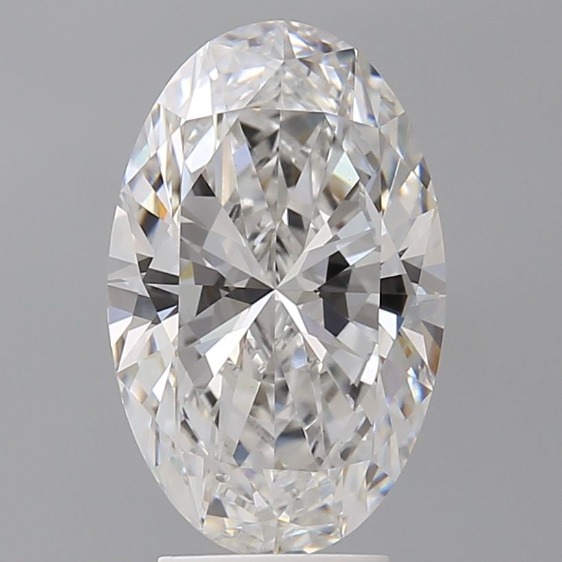 4.09 ct. oval Lab Grown Diamond front image