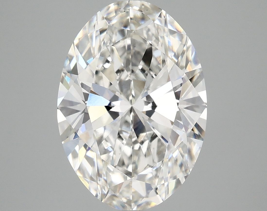 4.09 ct. oval Lab Grown Diamond front image