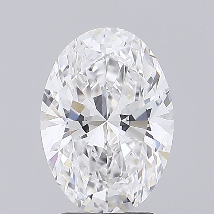 1.65 ct. oval Lab Grown Diamond front image