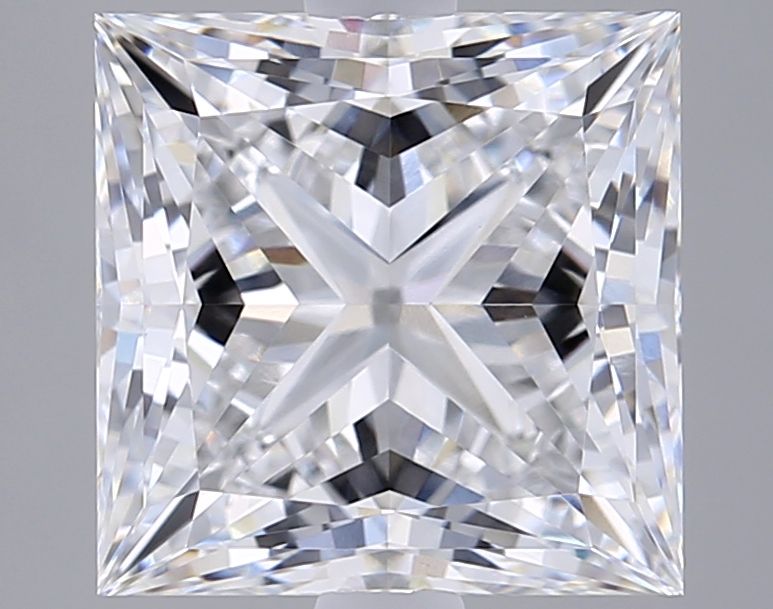 3.04 ct. princess Lab Grown Diamond front image