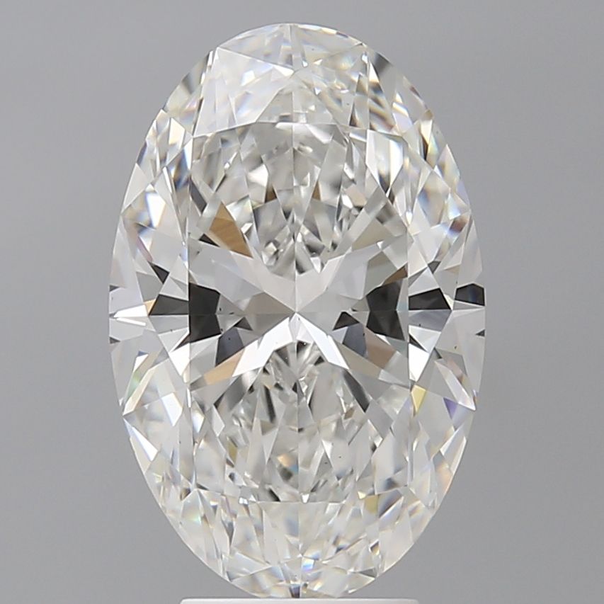 5.10 ct. oval Lab Grown Diamond front image