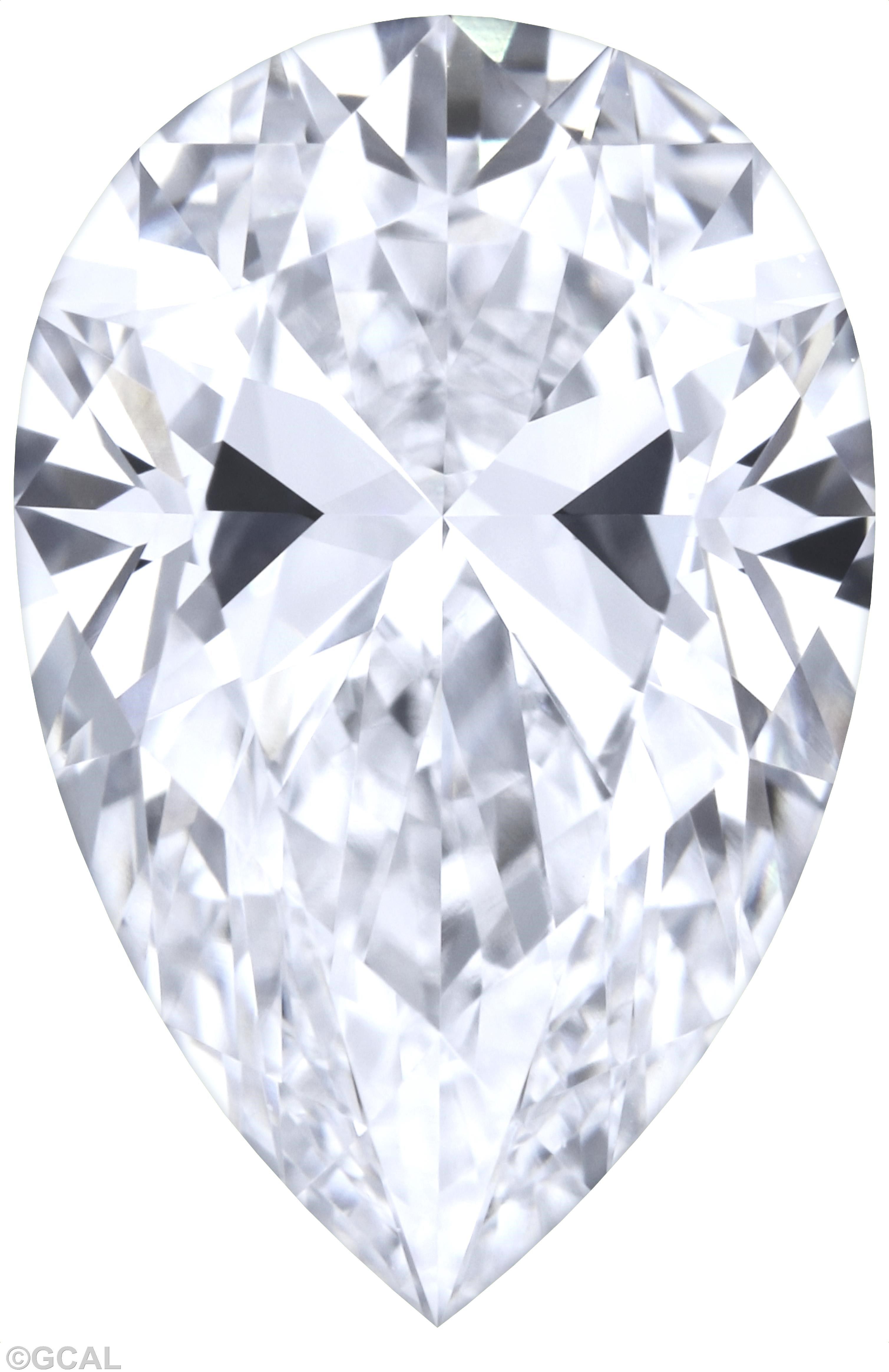 1.53 ct lab-grown Pear Diamond