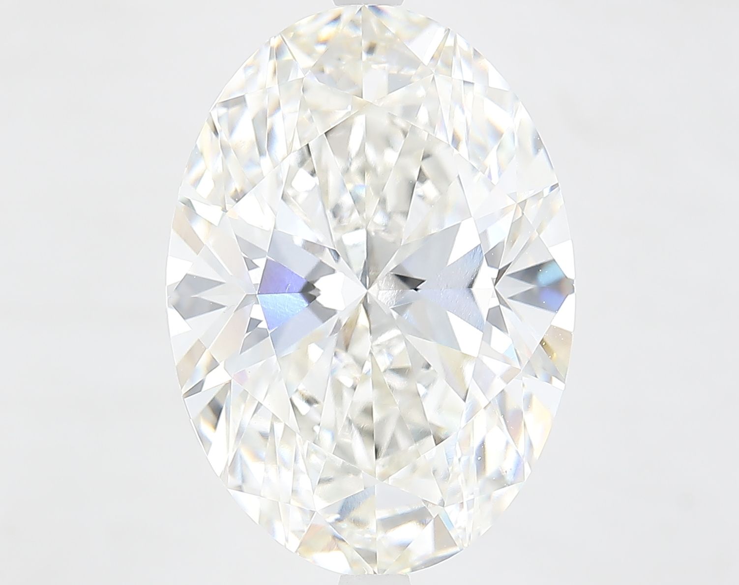 10.11 ct. oval Lab Grown Diamond front image
