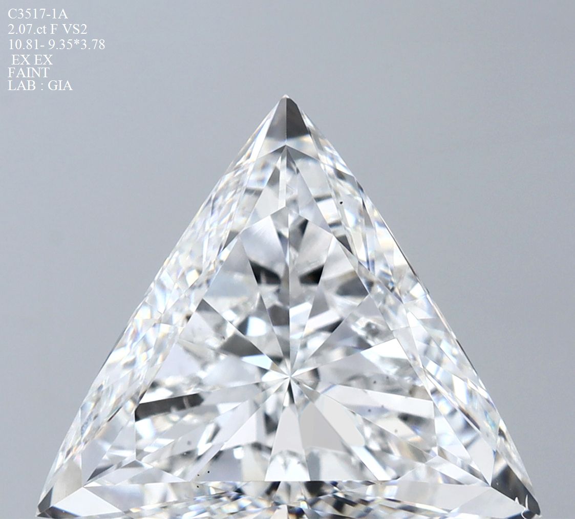 2.07 ct Triangular Diamond