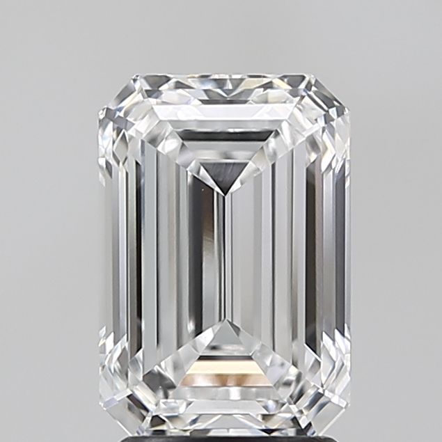 2.58 ct. emerald Lab Grown Diamond front image