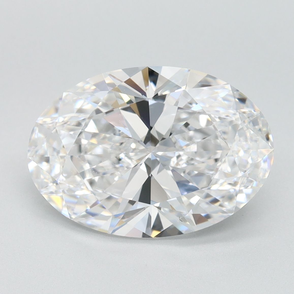 2.67 ct. oval Lab Grown Diamond front image