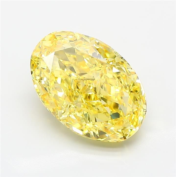 5.09 ct. oval Lab Grown Diamond front image