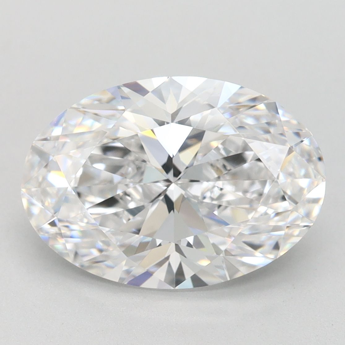 3.02 ct. oval Lab Grown Diamond front image